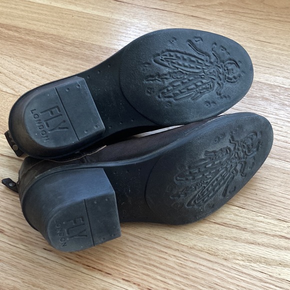 Fly London Brown Booties - Picture 4 of 5